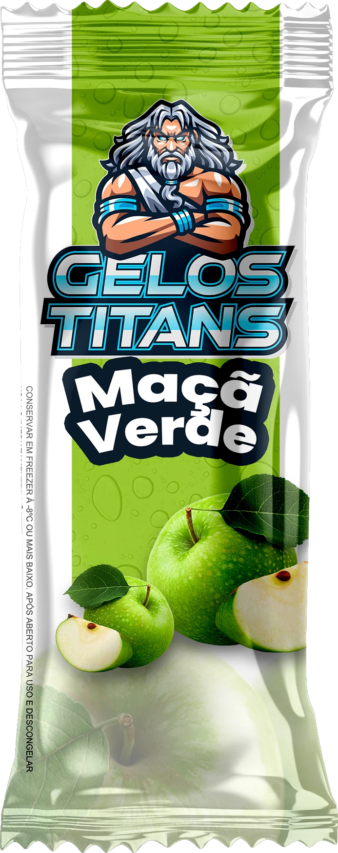 Gelo sabor Maçã Verde